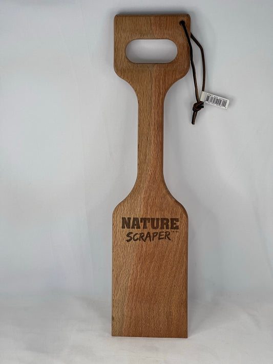 Barbeque Cleaning Tool Nature Scraper All Natural Wood NEW With Tags