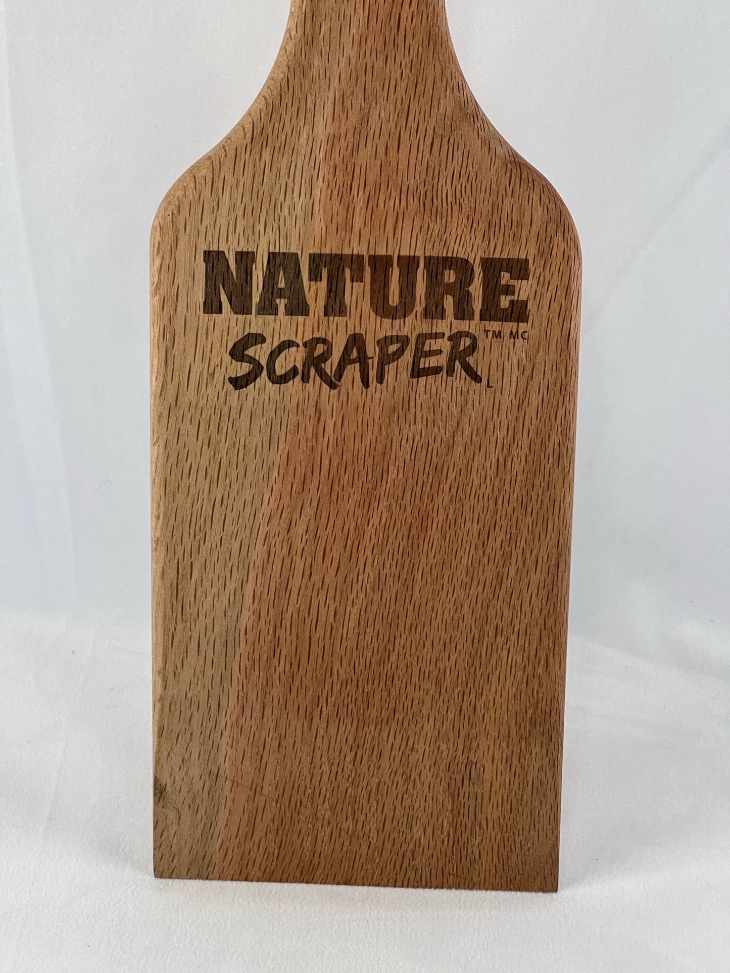 Barbeque Cleaning Tool Nature Scraper All Natural Wood NEW With Tags