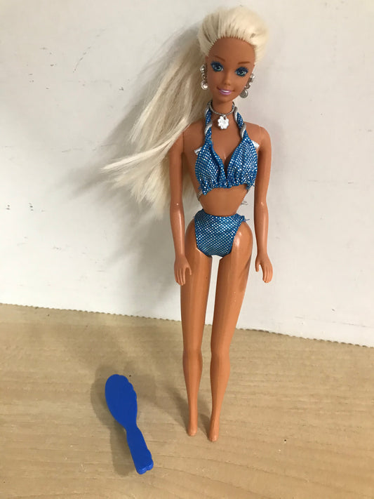 Barbie 1995 Vintage Sparkle Beach Barbie Doll As New Complete RARE Excellent