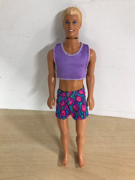 Barbie 1995 Vintage Sparkle Beach Ken Doll  RARE As New
