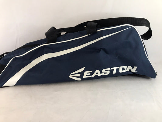 Baseball Bag Junior Bat and Ball Tote Bag Navy White Excellent