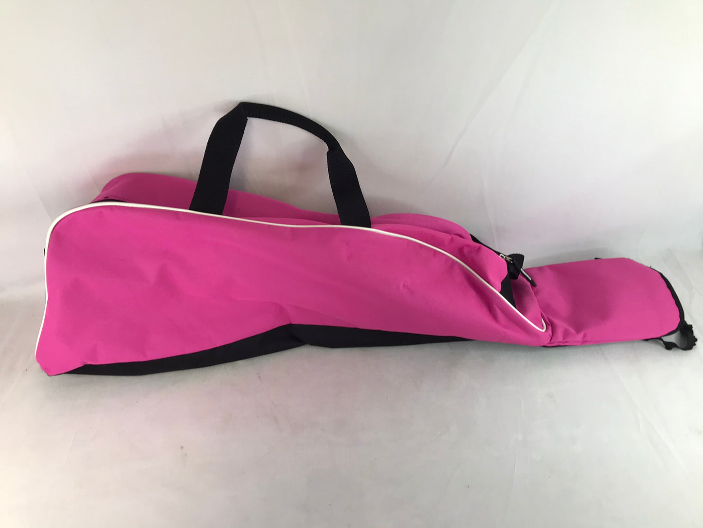 Baseball Bag Junior Bat and Ball Tote Bag Pink White Excellent