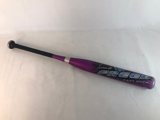 Baseball Bat 29 inch 20 oz Rawlings Freed Fast Pitch Soft Ball Purple -10