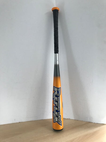 Baseball Bat 29 inch 26 oz Easton Reflex Baseball Orange Blue Black