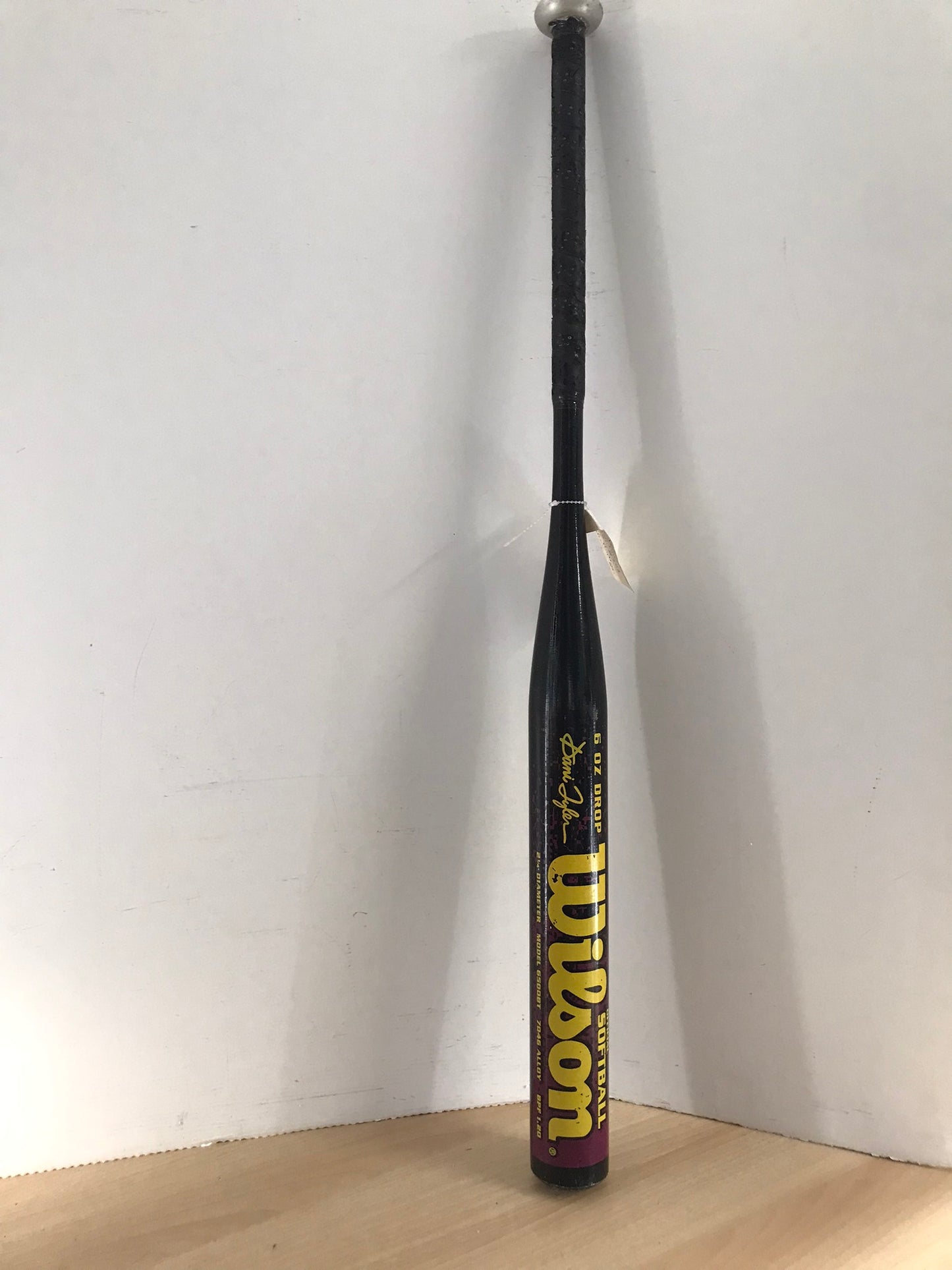 Baseball Bat 33 inch 27 oz Wilson Dani Tyler Softball Fastpitch Black Purple Gold