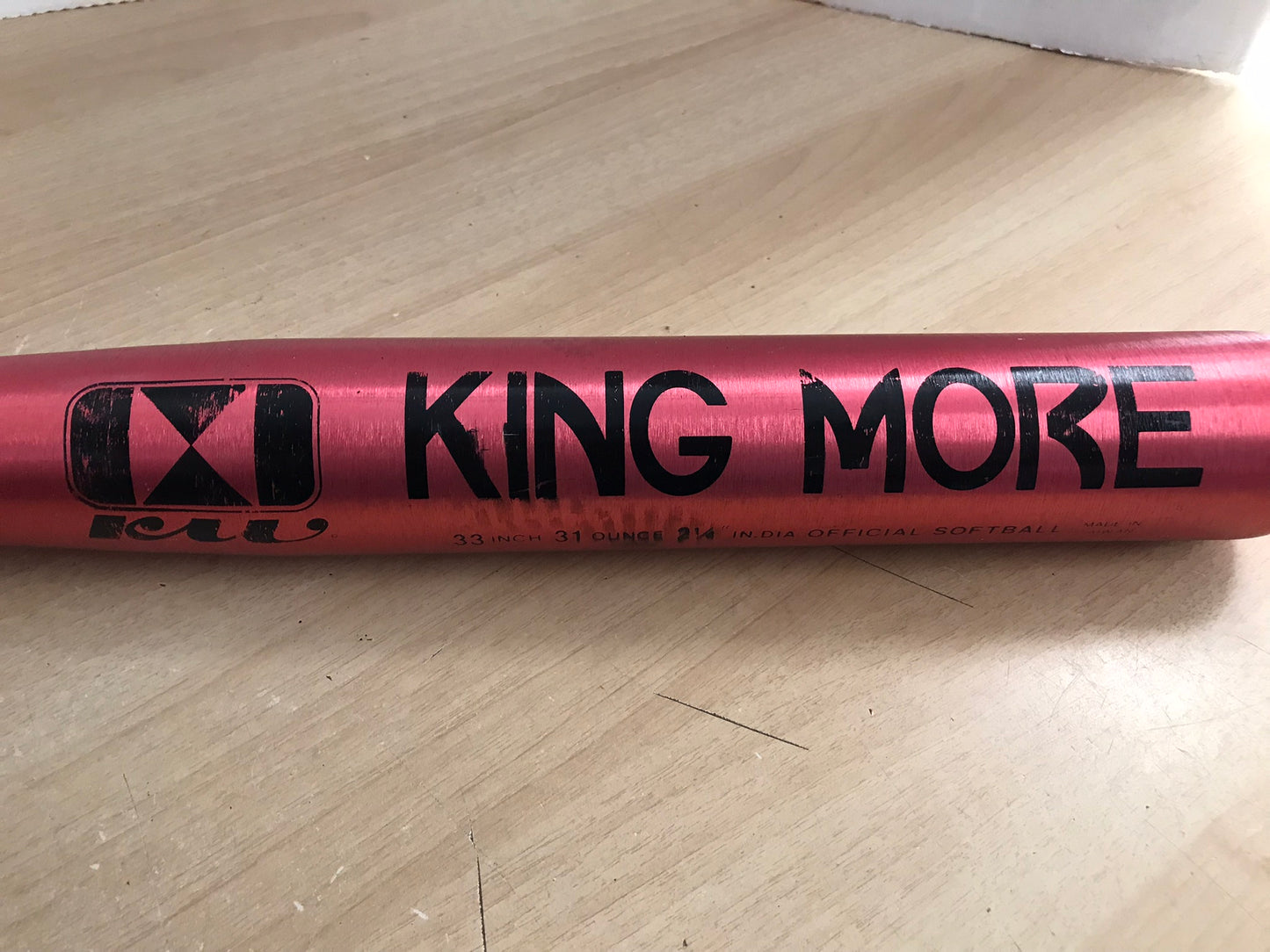 Baseball Bat 33 inch 31 oz Harrier King More Black Pink Outstanding Quality European