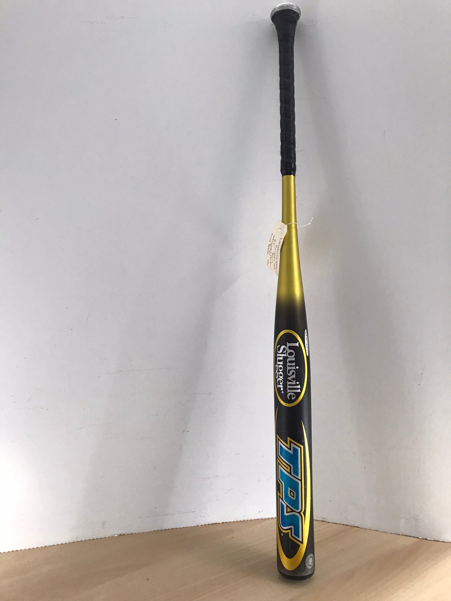 Baseball Bat 34 inch 27 oz Lousiville Slugger TPS Advance Players Series Softball Gold Black -27