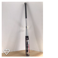 Baseball Bat 34 inch 27 oz Worth Max EST Exterior Shell 98 mph Softball Chrome