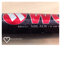 Baseball Bat 34 inch 27 oz Worth Max EST Exterior Shell 98 mph Softball Chrome
