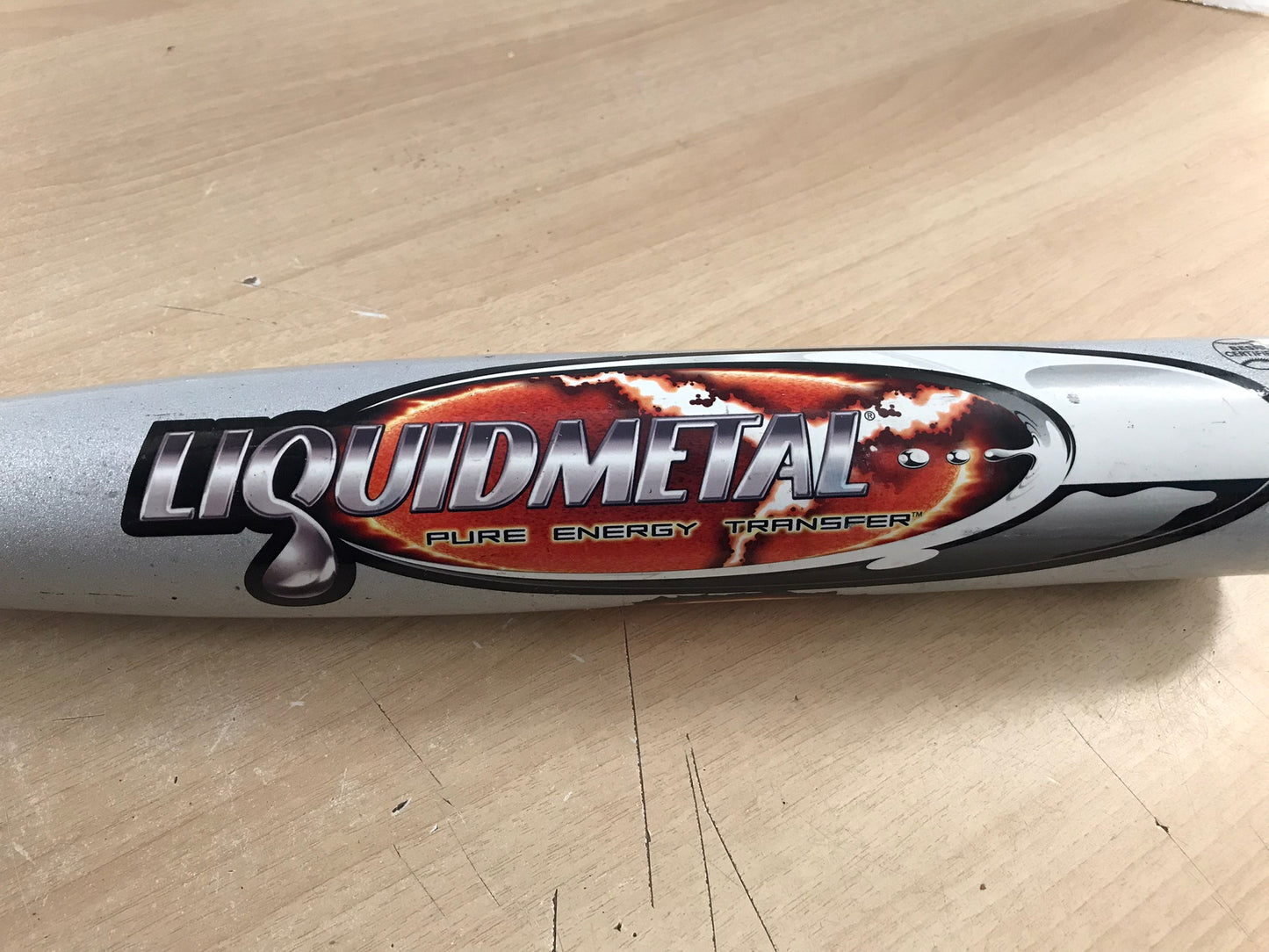 Baseball Bat 34 inch 31 oz Rawlings Plasma Fushon Baseball Black Orange Grey Excellent