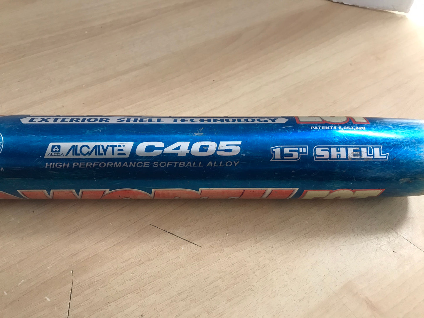 Baseball Bat 34 inch Worth EST  Softball Blue Steel