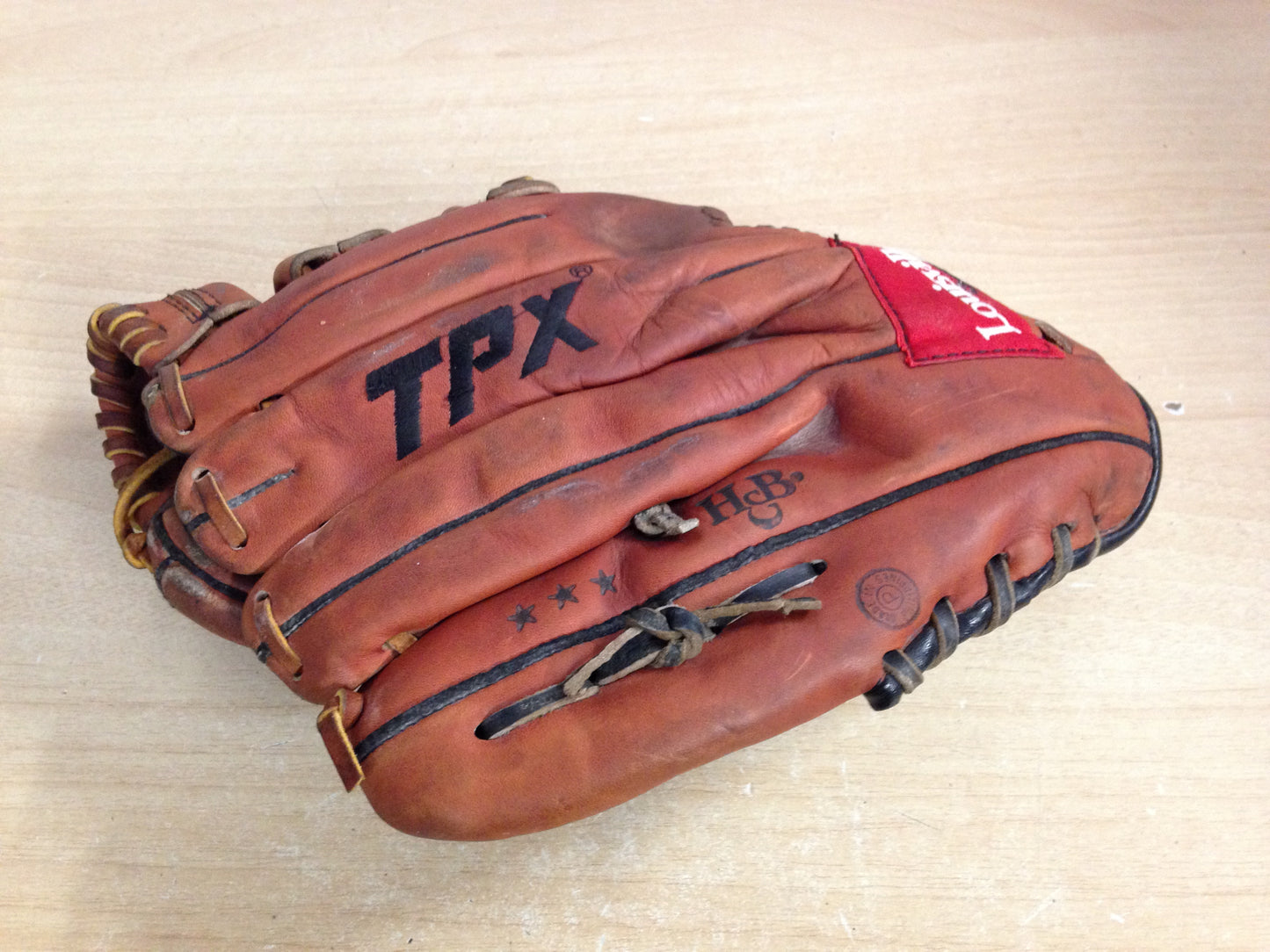 Baseball Glove Adult Size 11.5 inch Louisville TPX Brown Leather  Fits on Left Hand