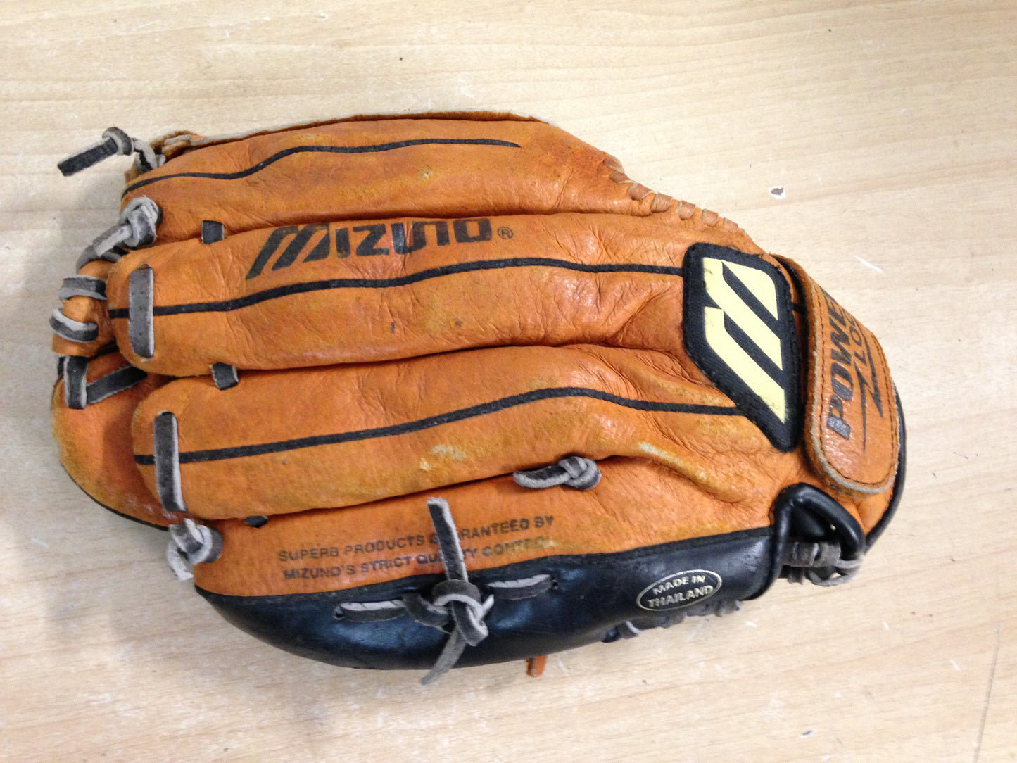 Baseball Glove Adult Size 11.5 inch Mizuno Max Flex Soft Brown Leather  Fits on Left Hand