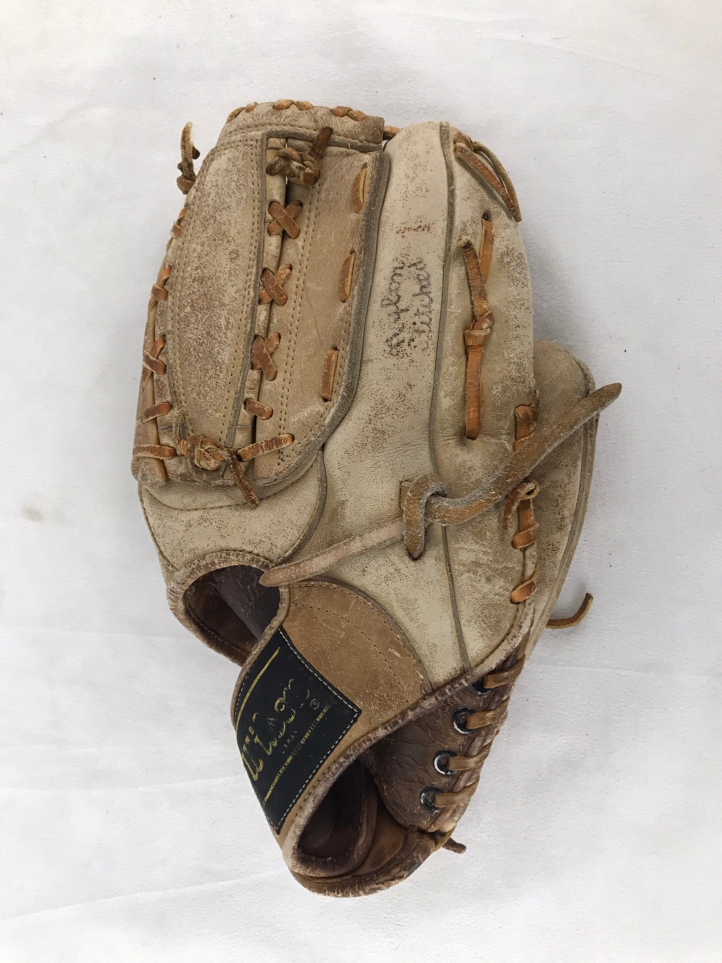 Baseball Glove Adult Size 12 inch Wilson Vintage Soft  Leather