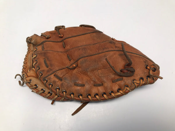 Baseball Glove Adult Size 13.5 inch Wilson Big Scoop Leather Fits on Left Hand RARE