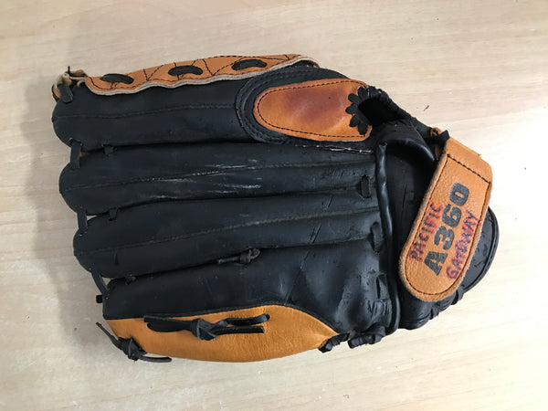 Baseball Glove Adult Size 13 inch Wilson A360 Soft Leather Brown Black Fits on Left Hand