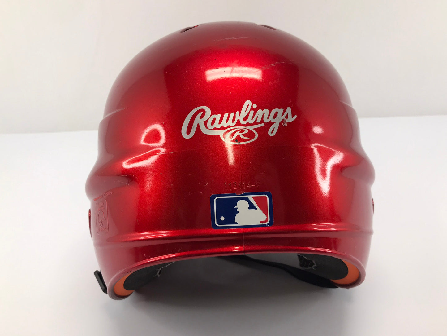 Baseball Helmet Child Size 6.25-7.5 Junior Rawlings Brilliant Red As New