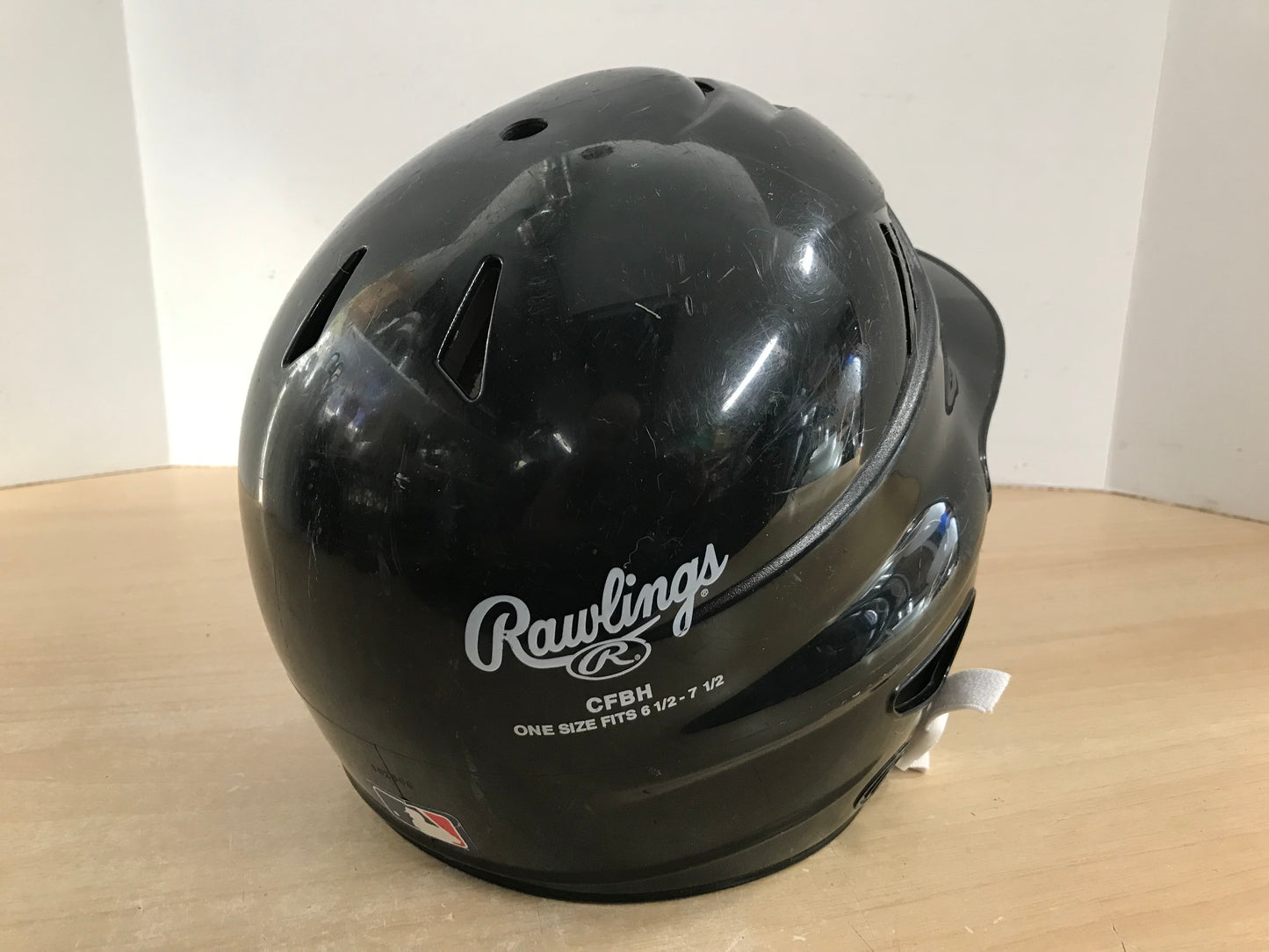 Baseball Helmet Child Size 6.5-7.5 inch Rawlings Black