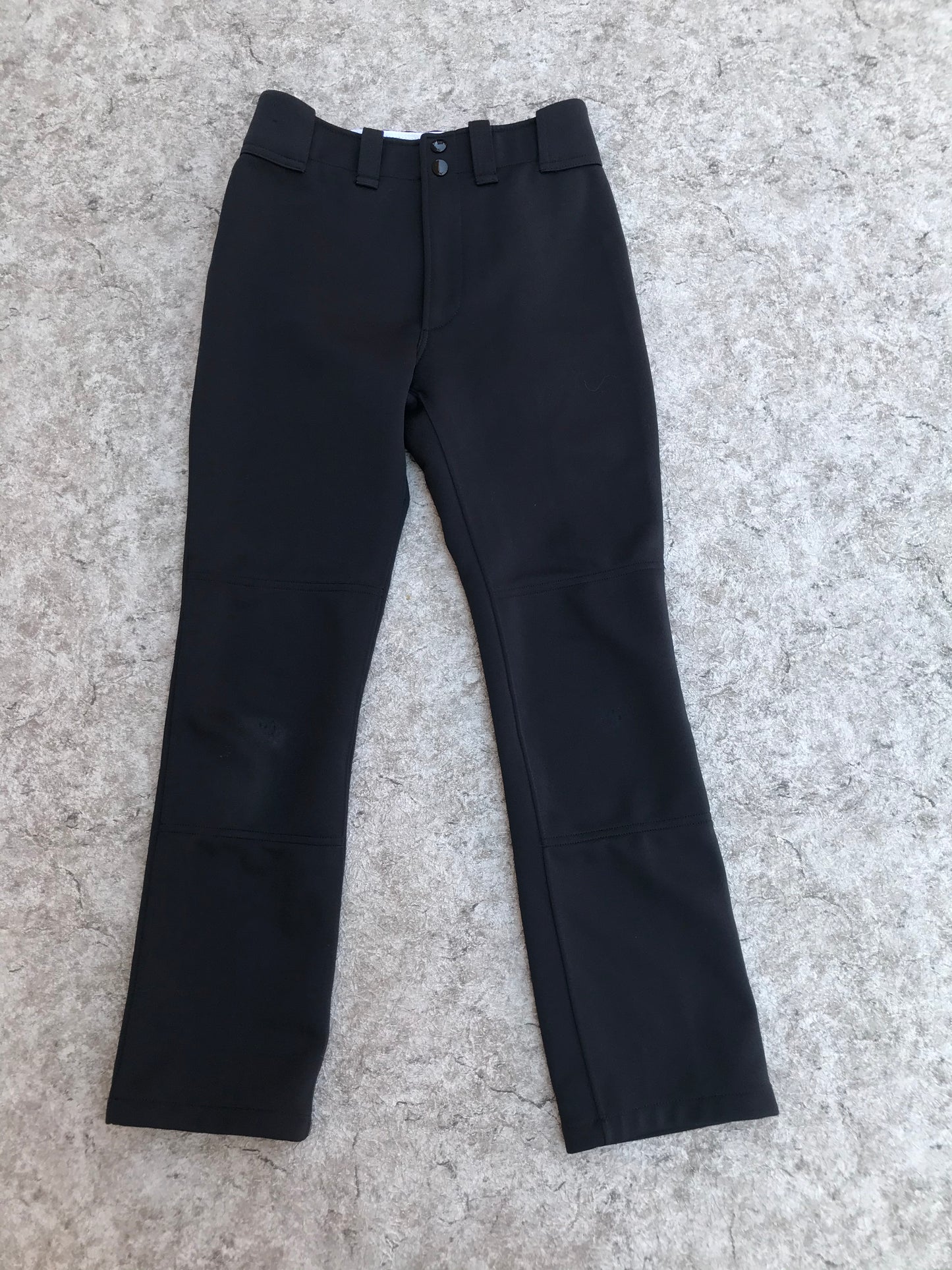 Baseball Pants Child Size X large Youth Mizuno Black Excellent