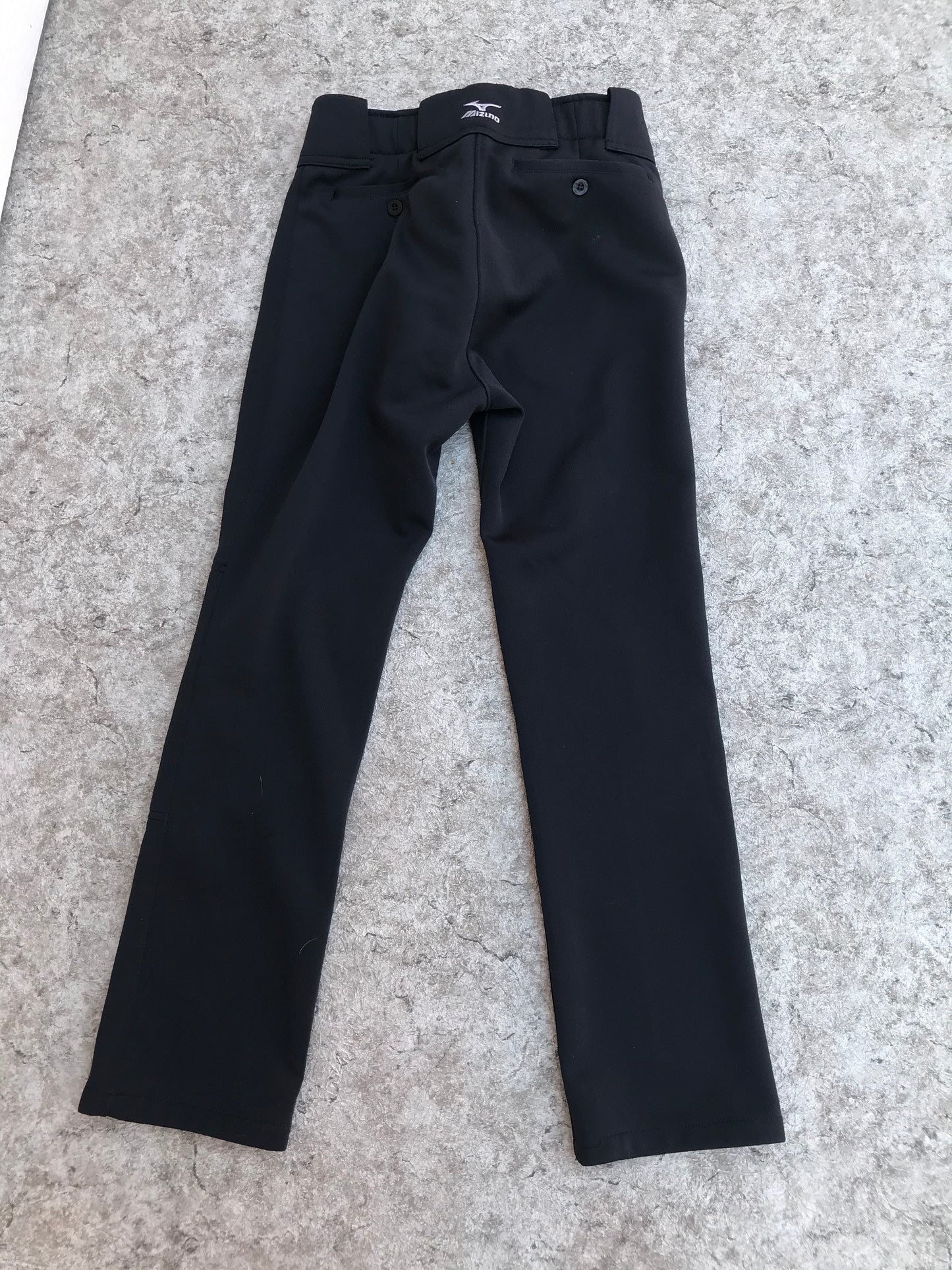 Baseball Pants Child Size X large Youth Mizuno Black Excellent