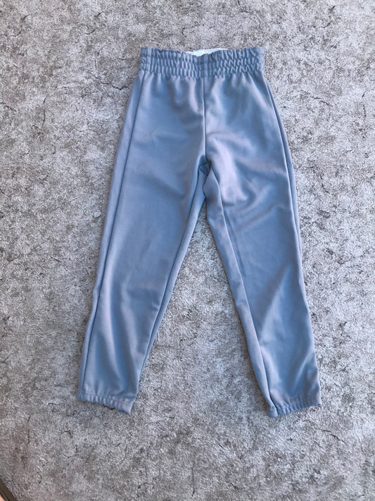 Baseball Pants Child Size Y Small  6-8  Grey  NEW