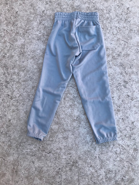 Baseball Pants Child Size Y Small  6-8  Grey  NEW