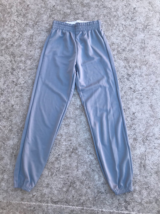 Baseball Pants Child Size Y X Large 12-14 Grey  NEW