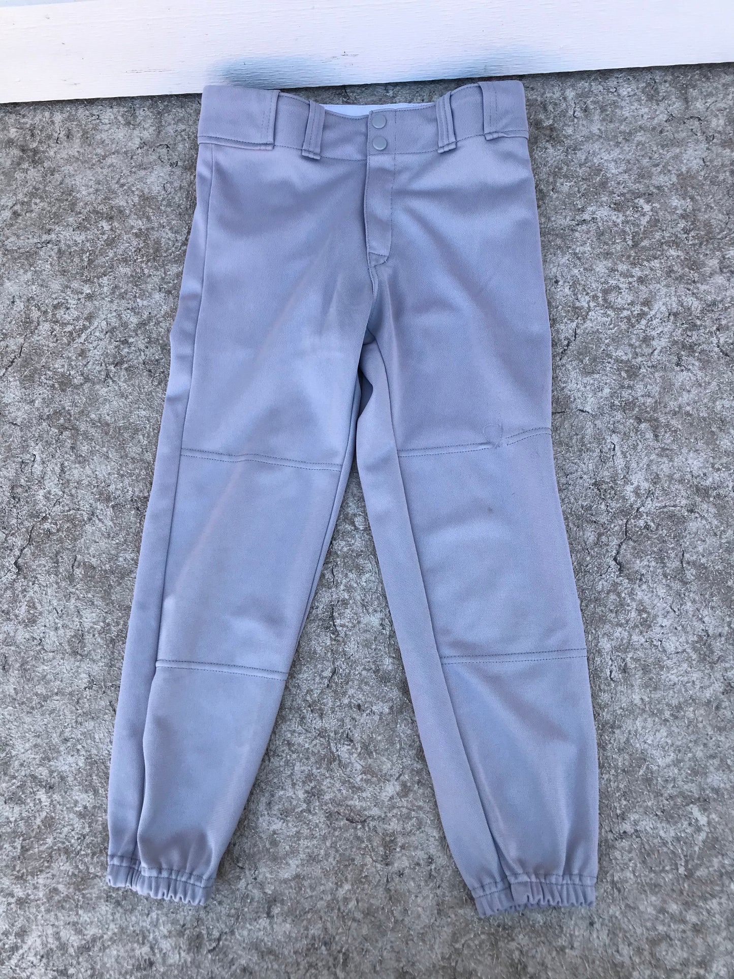 Baseball Pants Child Size Y X Large 12-14  Rawlings Grey  As New