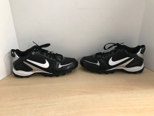 Baseball Shoes Cleats Men's Size 11 Nike Shark As New Black White