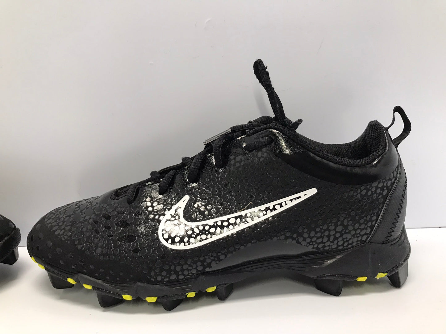 Baseball Shoes Cleats Men's Size 7.5 Nike Black Lime White New Demo Model