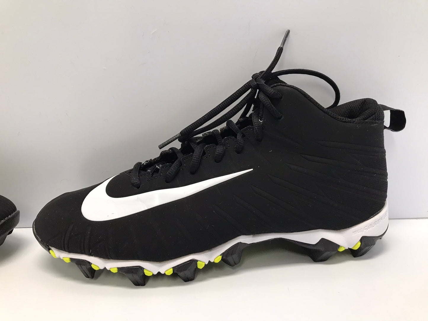 Baseball Shoes Cleats Men's Size 9 Nike Alpha Lime Black White New Demo Model