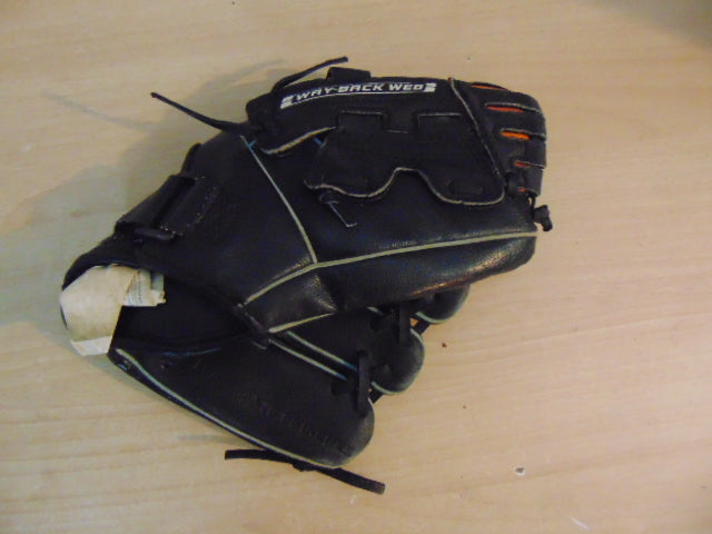 Baseball Glove Child Size 10 inch Nike Black Leather Fits on Left Hand