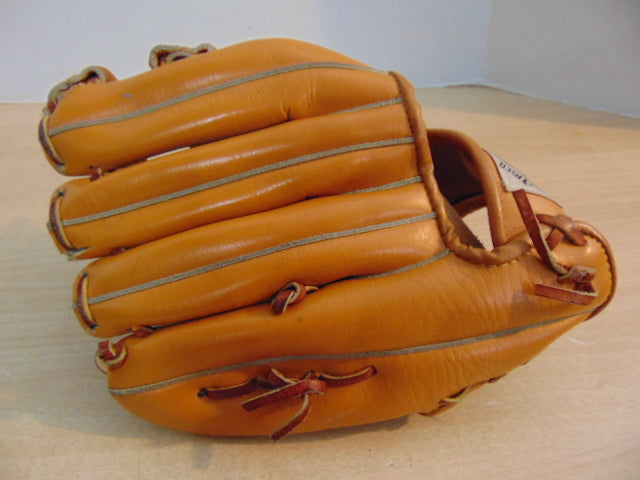Baseball Glove Adult Size 11 inch Youth Tiger Leather Tan Fits Left Hand