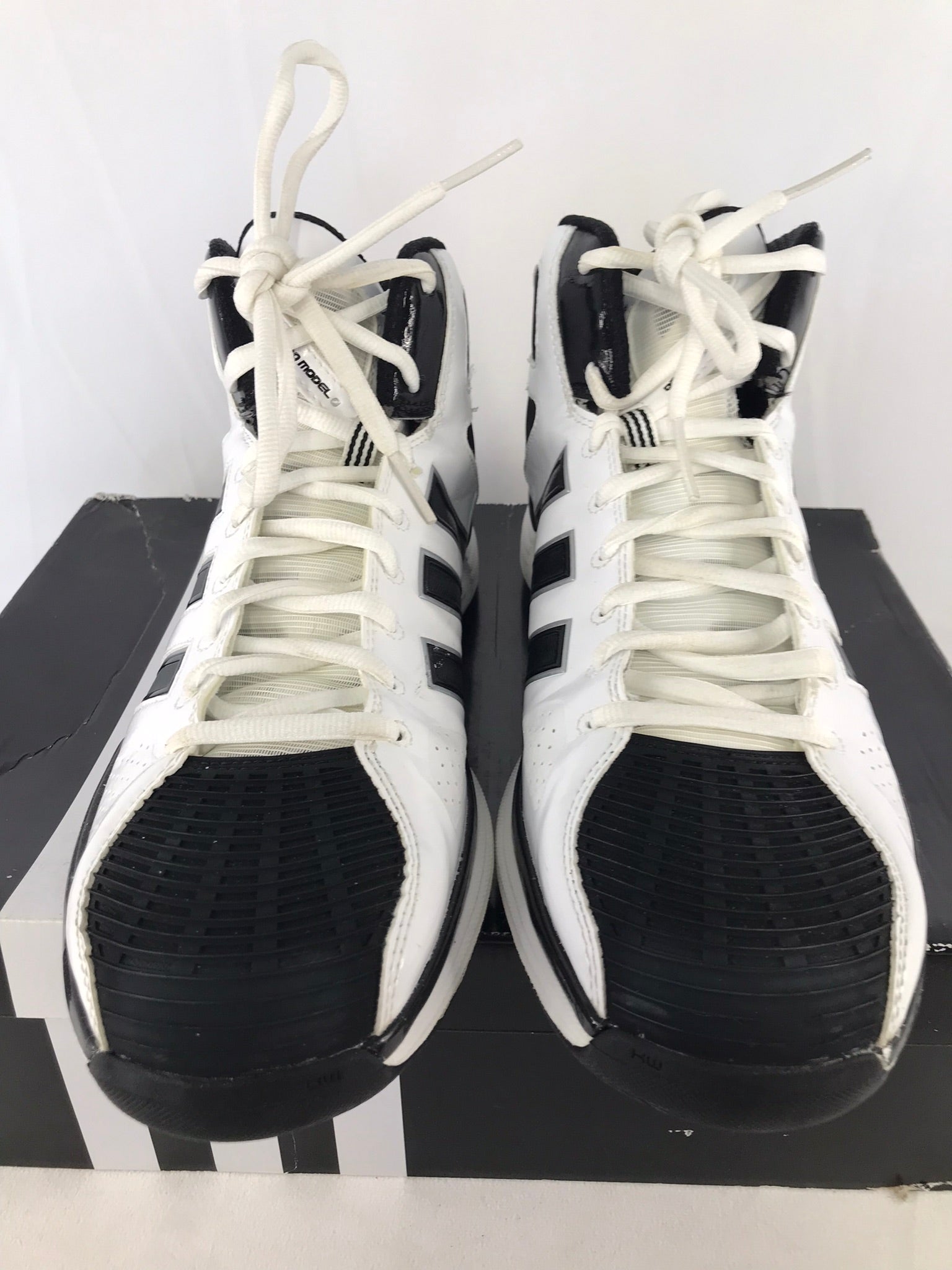 Basketball Shoes Runners Men s Size 13 Adidas Pro Black White New Demo KidsStuffCanada