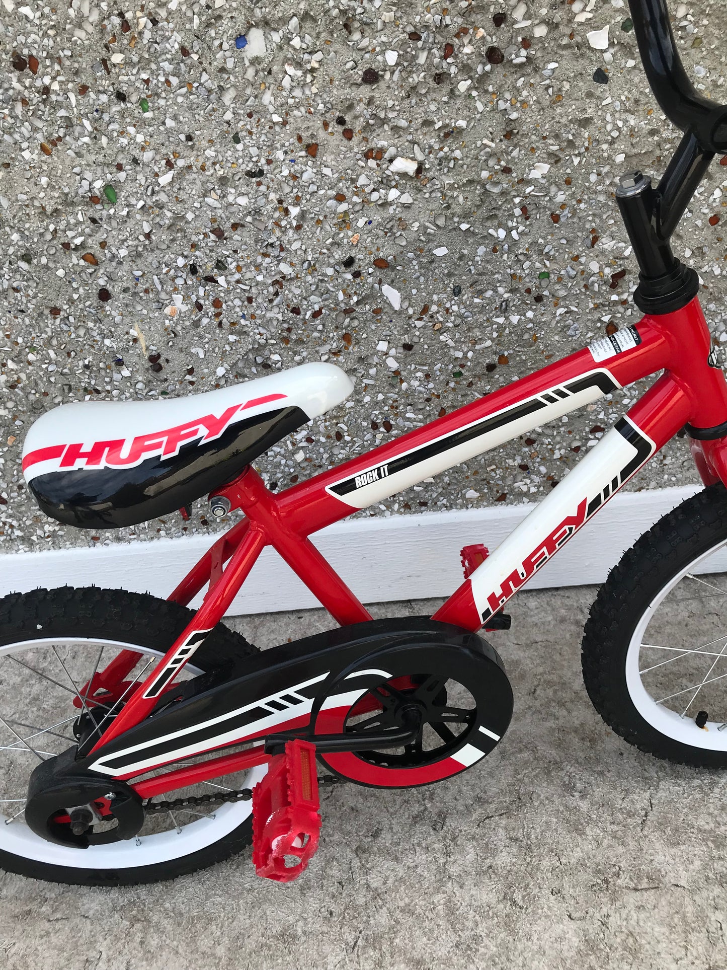 Bike Child Size 16 inch Huffy Red White As New