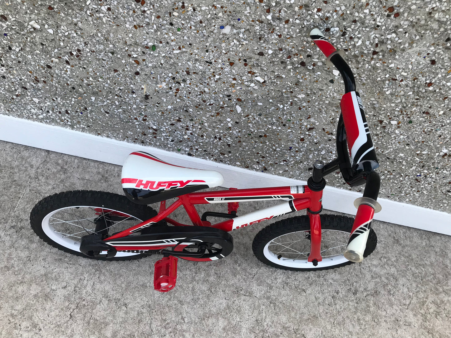 Bike Child Size 16 inch Huffy Red White As New