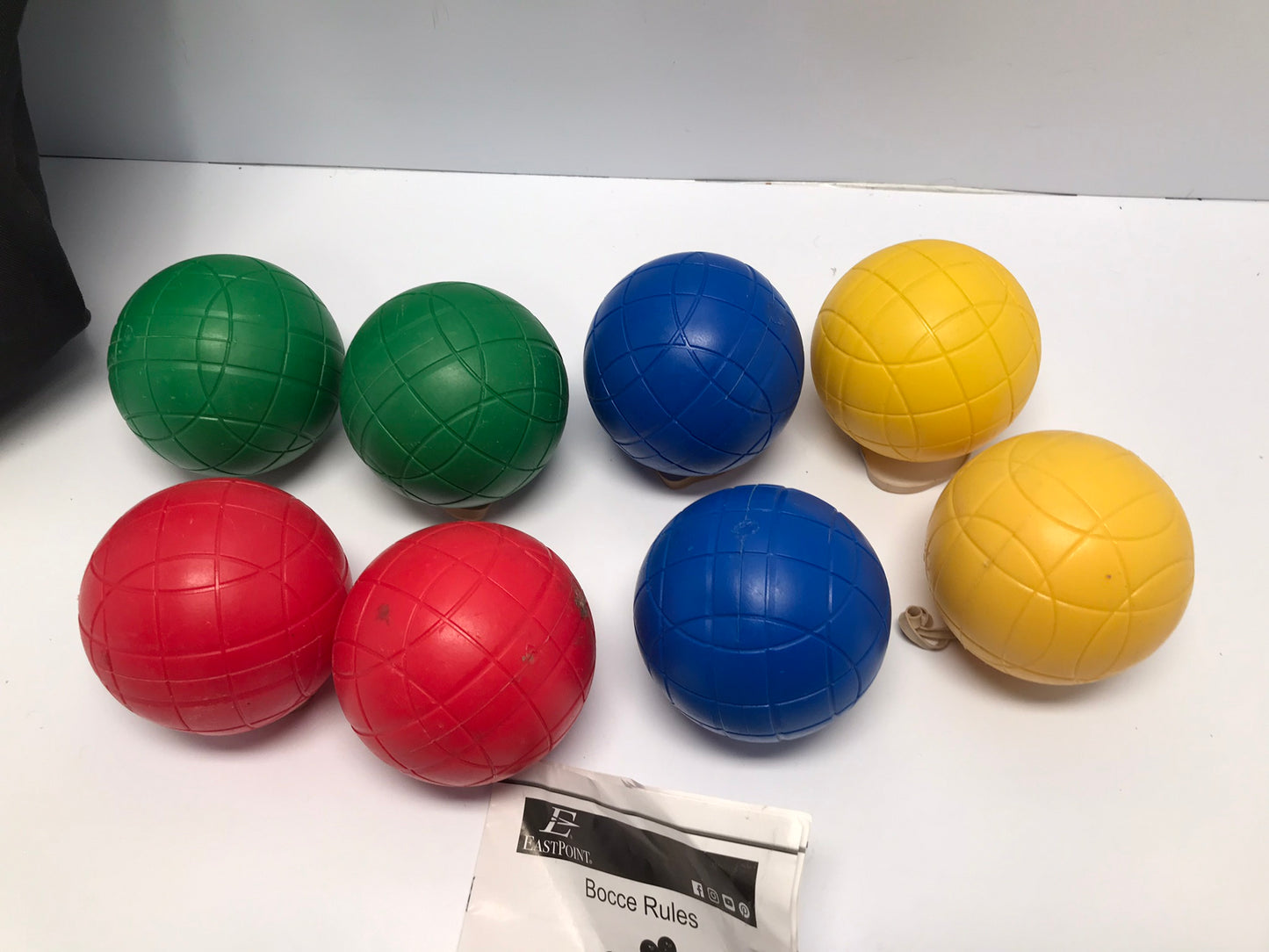 Bocce Ball Eastpoint Large Size With Instructions Complete As New