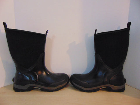 Bogs Style Men's Size 9 Baffin Swamp Neoprene Rubber Boots Excellent Black