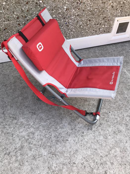 Camping Adventures Outbound Malibou Beach Chair Sling Back Over The Shoulder
