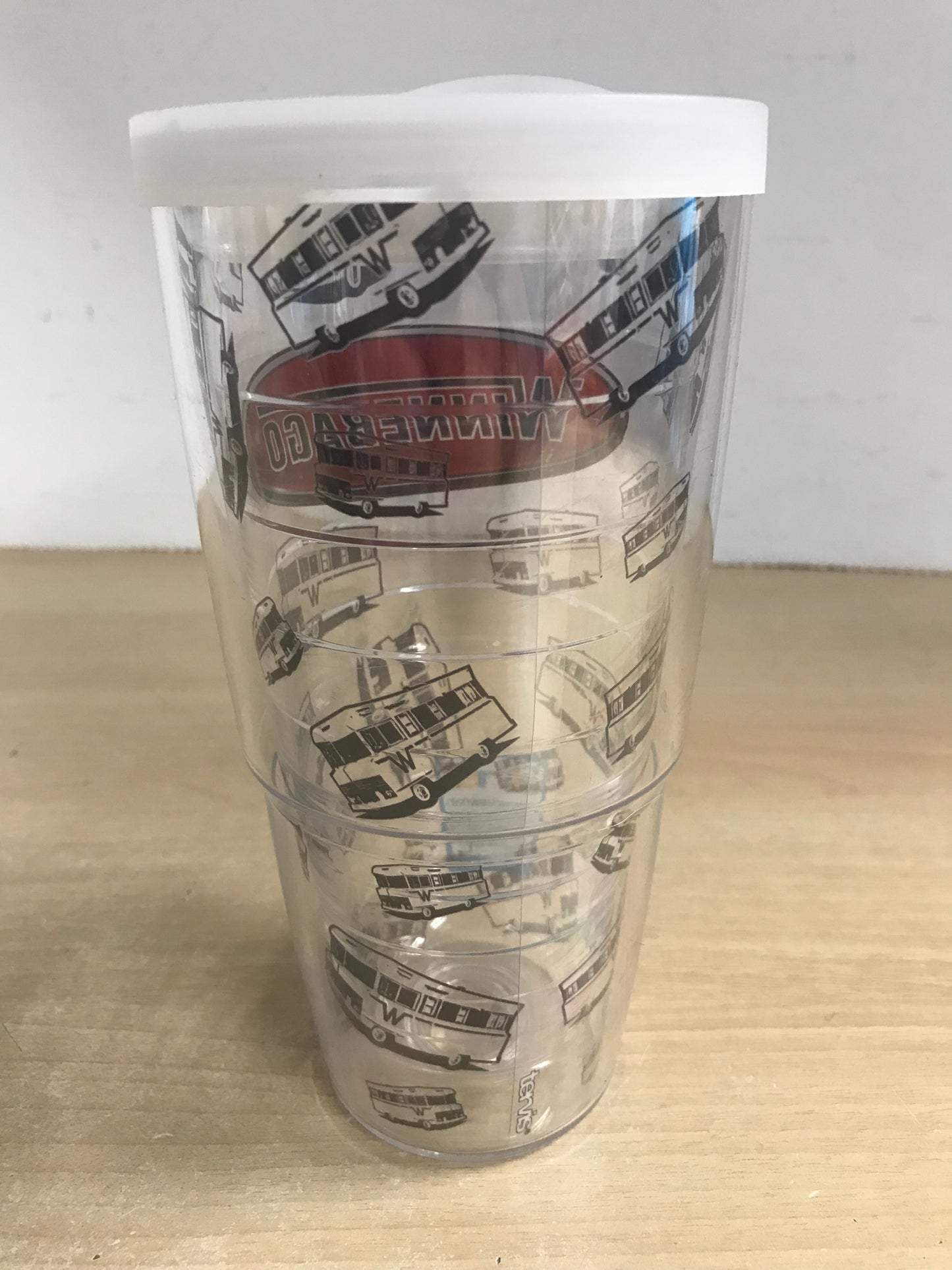 Camping Adventures Winnebago RV RARE Tervis Hot and Cold Drink Cup 24 oz Excellent As New
