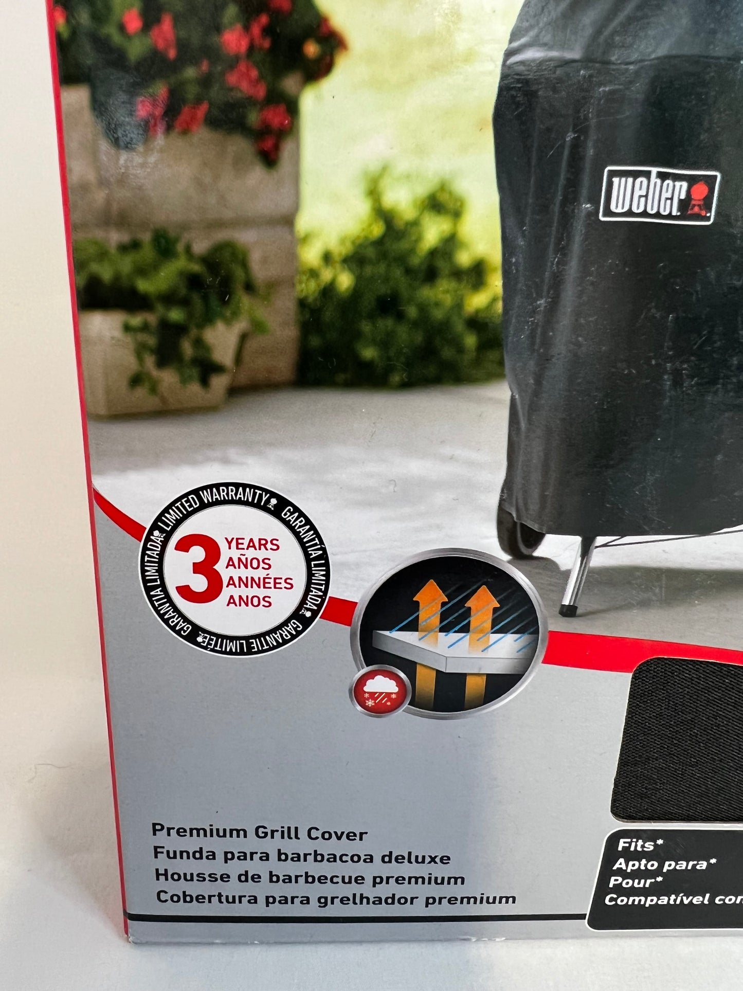 Camping Patio Deck Webber Barbeque Cover New In Box