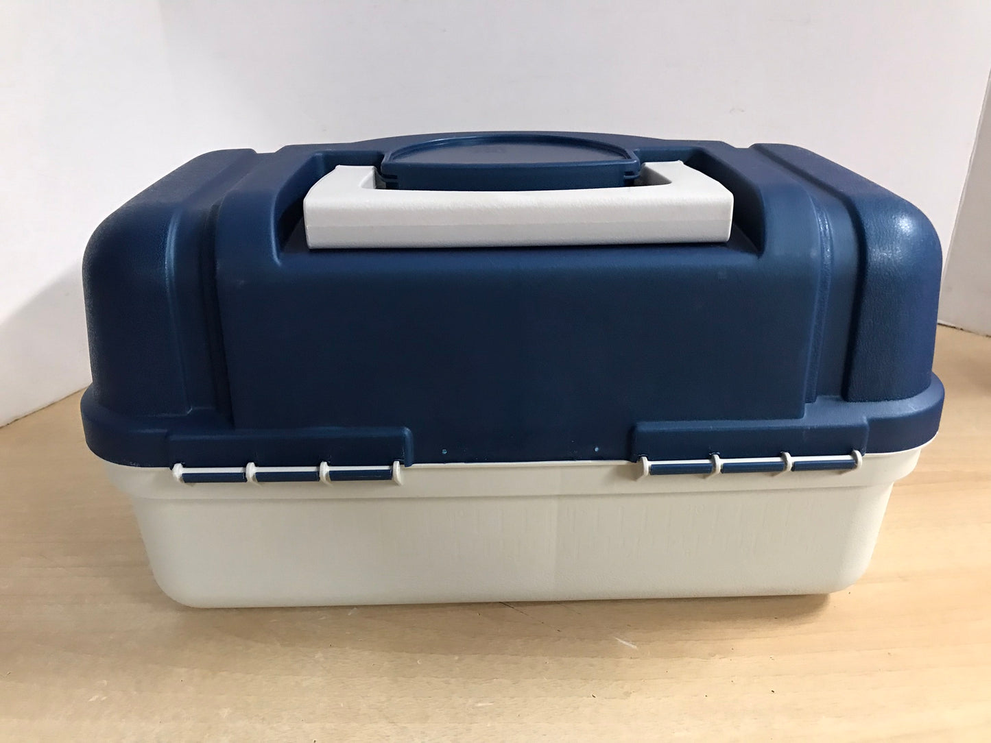 Camping and Fishing Plano 2 Tray Fishing Tackle Box As New 14 x 8 x 8 inch As New