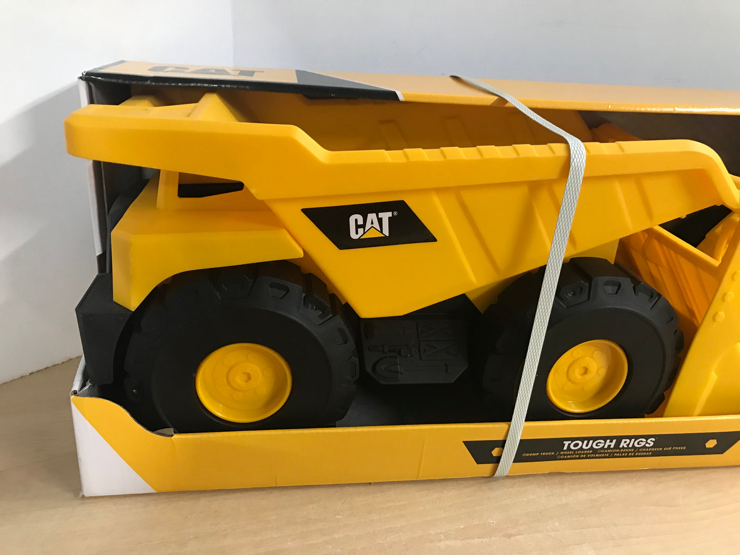 Cat Construction Tough Rigs X Large HUGE  DumpTruck Bulldozer Each One 16 inch long NEW IN BOX
