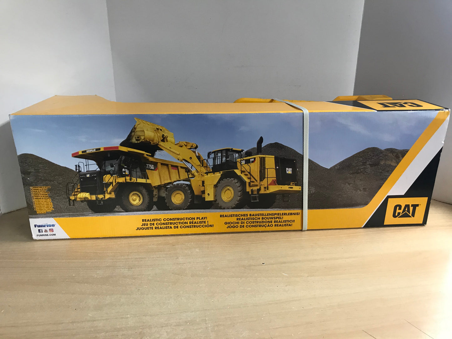 Cat Construction Tough Rigs X Large HUGE  DumpTruck Bulldozer Each One 16 inch long NEW IN BOX