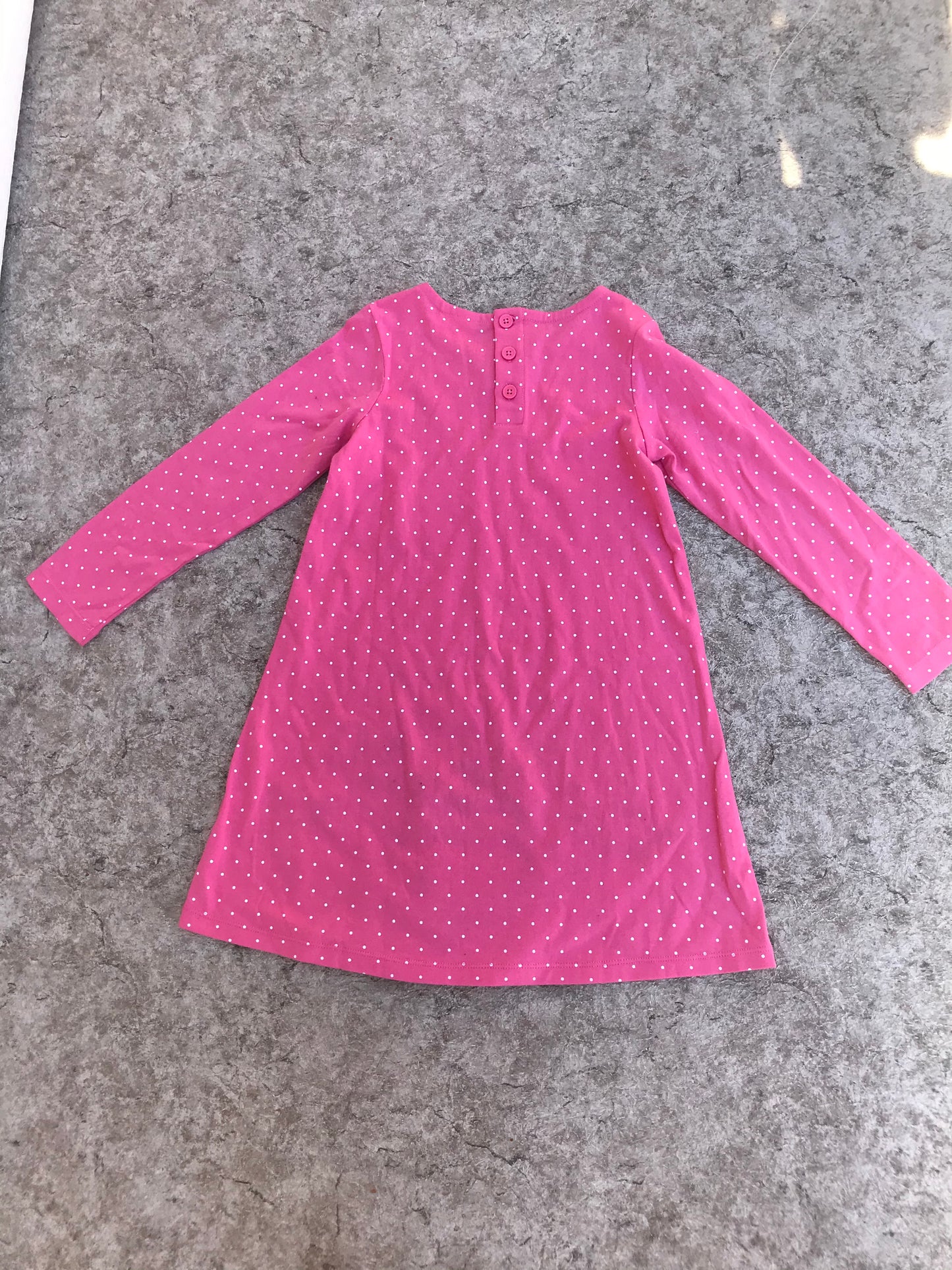 Dress Child Size 8 Hanna Anderson Cotton Jersey Christmas Dress  Outstanding Quality New Demo Model