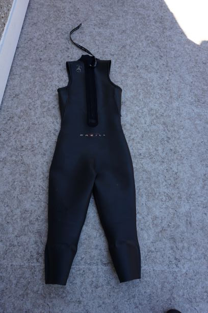 Wetsuit Ladies Size 10-12 Oneil 3/4 Leg Full Dive Surf  3-4 mm Neoprene Black