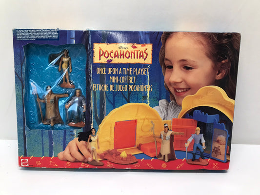 Disney Pocahontas Once Upon A Time Playset New Sealed In Box Vintage 1994