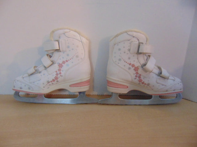 Figure Skates Child Size 3 Jackson Soft Skate White Pink Fantastic Quality Excellent