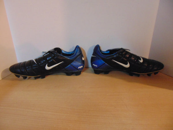 Football Soccer Shoes Cleats Men's Size 12 Nike Air Zoom Total 90 Blue Black Excellent