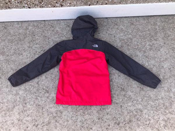 Fall Coat Child Size 10-12 The North Face Grey Raspberry Excellent